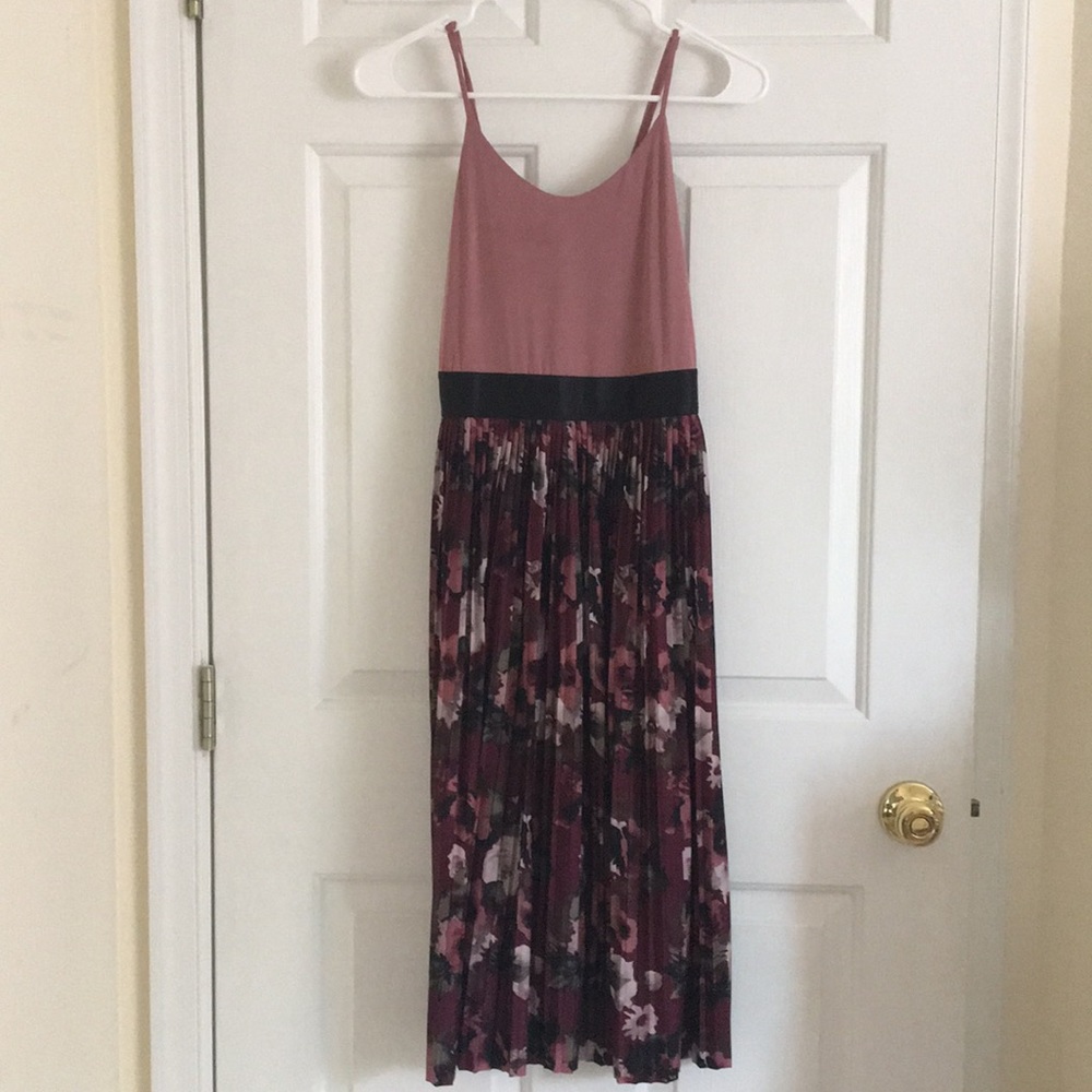 Target Xhilaration Pink/Purple Flower Dress